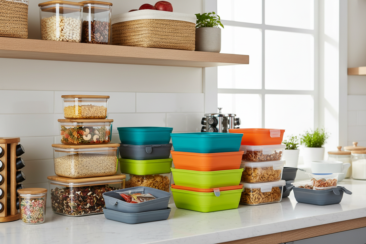 Mastering the Art of Kitchen Storage with Containers
