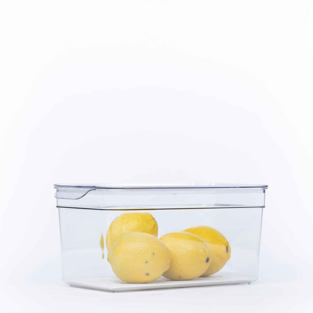 Clear Fridge Organiser with Lid