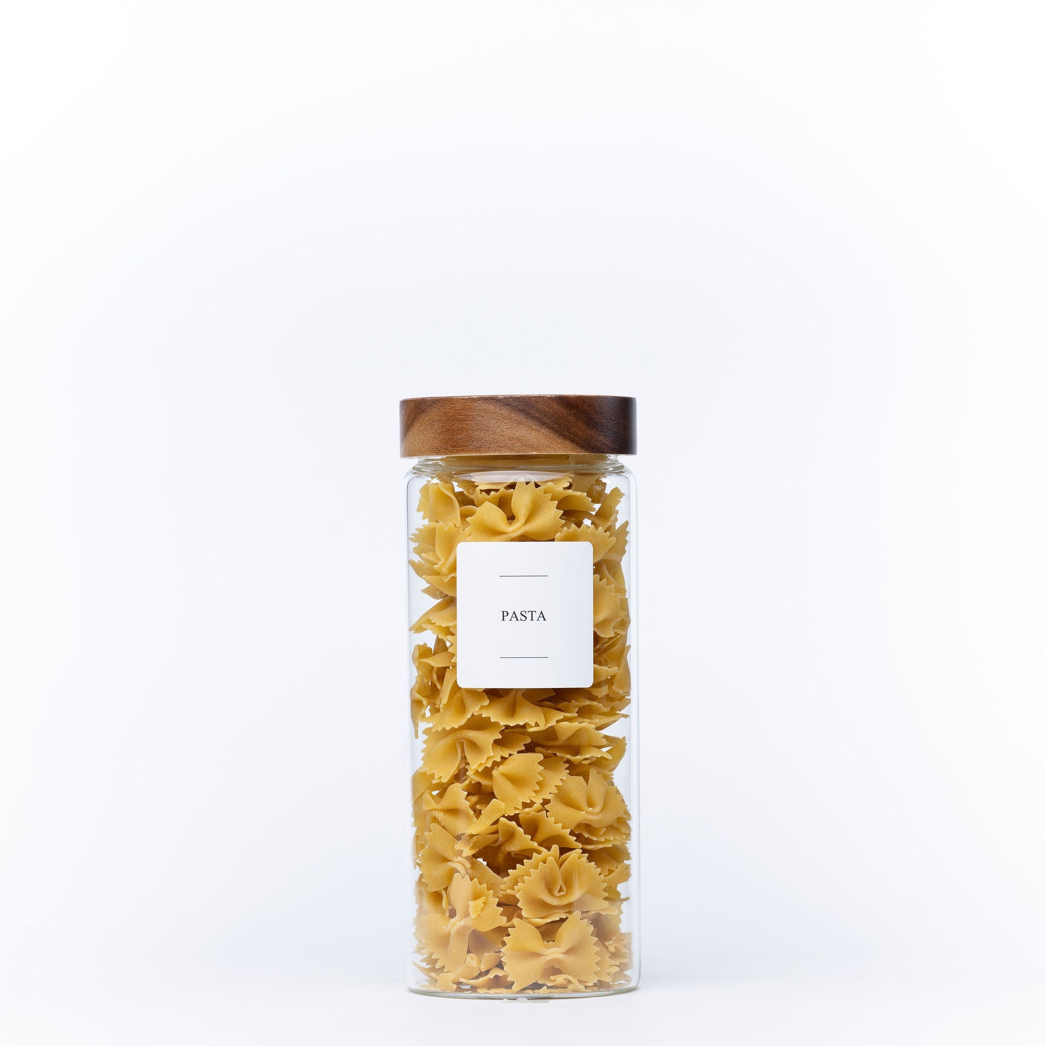 1750ml Acacia Glass Jar – Pantry Storage Container