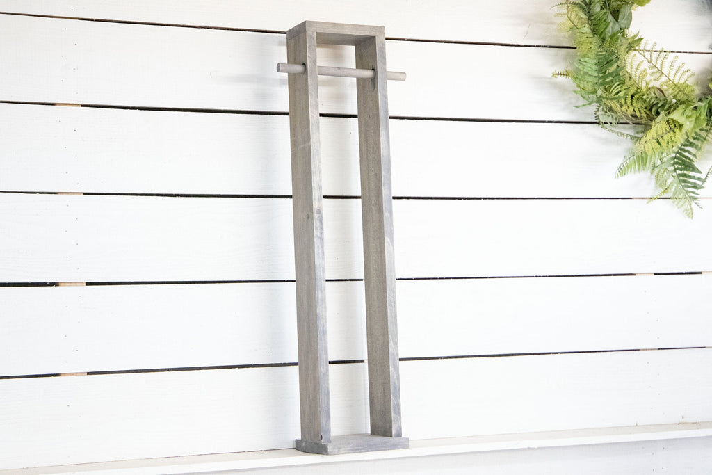 Stand Alone Toilet Paper Roll Holder